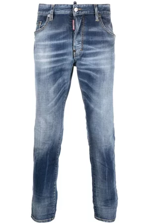 Dsquared2 Men Slim Jeans - Washed slim-fit jeans