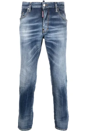 Dsquared2 Washed slim-fit jeans