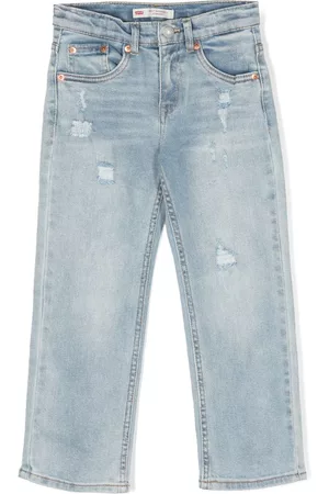 Levi's Straight Jeans - Mid-rise straight-leg jeans