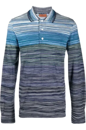 Missoni Long-sleeve striped polo shirt