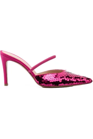 ROBERTO FESTA 90mm sequin pointed mules