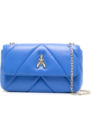 Patrizia Pepe Logo-plaque padded crossbody bag