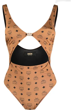 MCM Monogram-print swimsuit