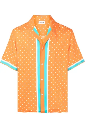 P.A.R.O.S.H. Polka-dot print silk shirt