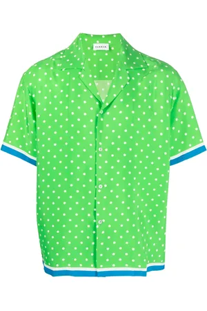 P.A.R.O.S.H. Polka-dot print silk shirt