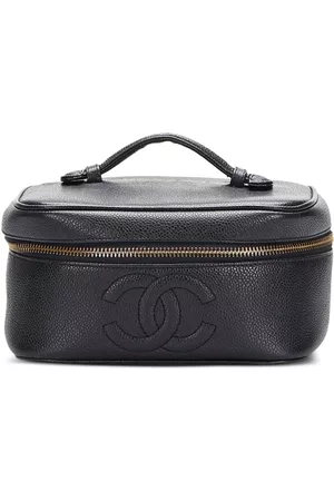 CHANEL Women 17 Inch Laptop Bags - CC logo-embossed vanity bag