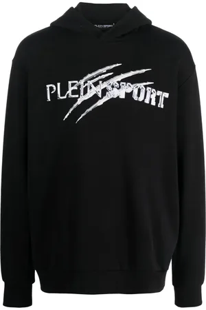Philipp Plein Chrome Scratch cotton hoodie