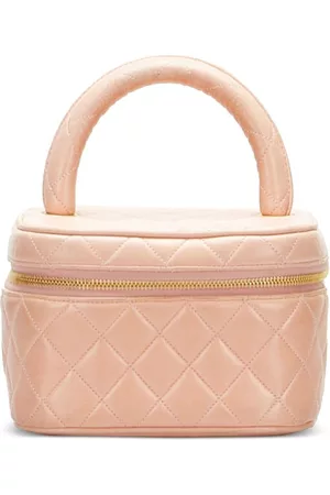 CHANEL Women 17 Inch Laptop Bags - 1994-1996 CC Matelassé vanity bag