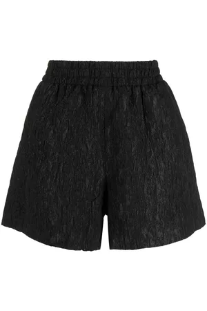 B+AB Elasticated-waistband textured shorts