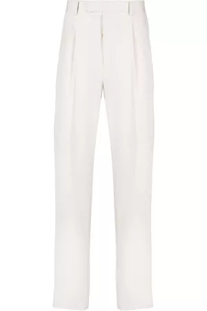 Z Zegna Men Pants - Straight-leg cotton trousers