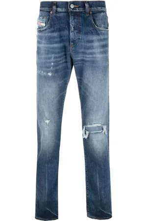 Diesel 2019 D-Strukt 09G15 slim-cut jeans