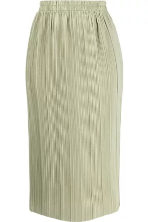 tout a coup Graphic-print draped skirt