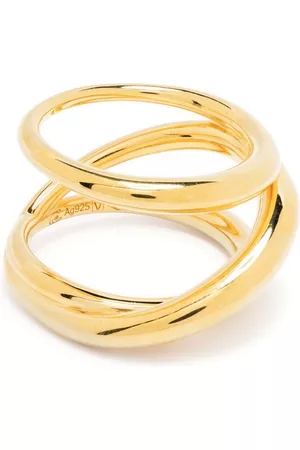 CHARLOTTE CHESNAIS Triplet -plated silver ring