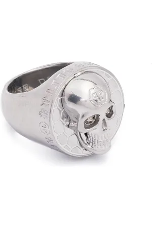 Philipp Plein 3D skull-motif ring