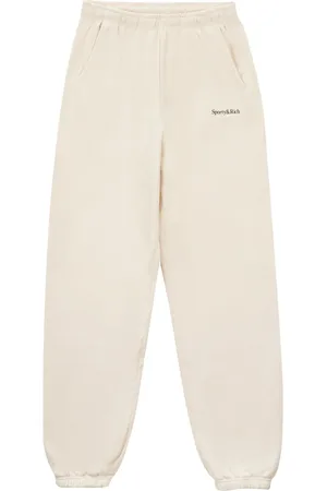 Sporty & Rich Embroidered-logo track trousers