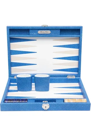 HECTOR SAXE Two-tone backgammon set