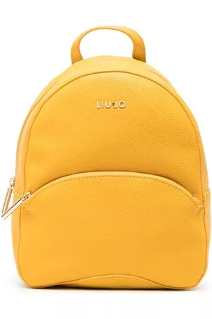 Liu Jo Women 17 Inch Laptop Bags - Logo-lettering pebbled backpack