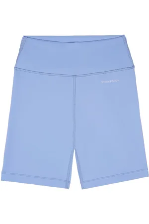 Sporty & Rich Logo-print biker shorts