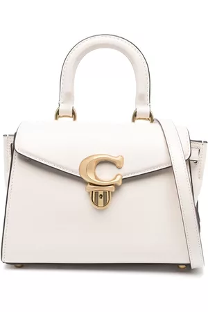 Coach Women Handbags - Sammy leather top handle bag