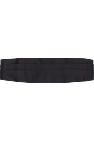 VALENTINO GARAVANI Pleated silk cummerbund
