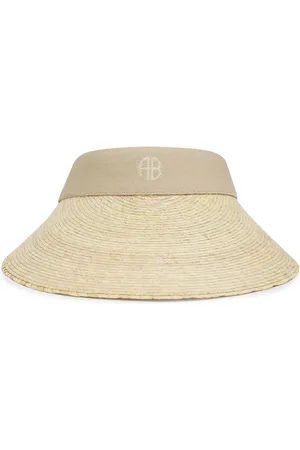 ANINE BING Venus interwoven-design visor