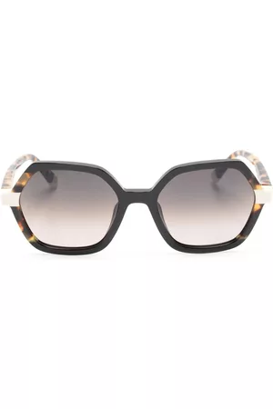 Etnia Barcelona Women Sunglasses - Logo-engraved geometric-frame sunglasses