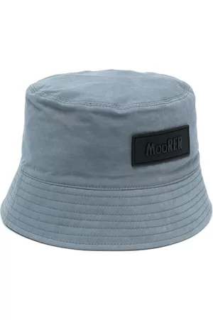 MOORER Men Hats - Logo-patch bucket hat