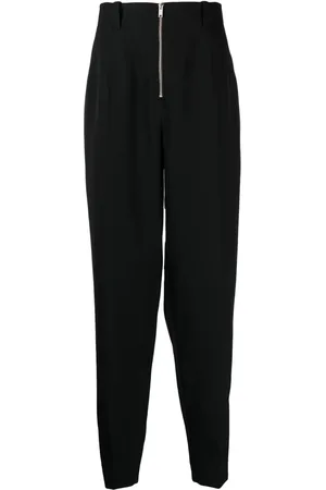 Jil Sander Zip-fastening wool tapered trousers