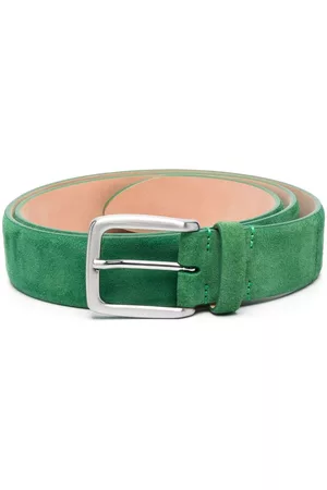 MOORER Men Belts - Suede leather belt