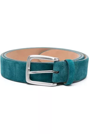 MOORER Men Belts - Suede leather belt