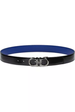 Salvatore Ferragamo Men Belts - Reversible and adjustable Gancini belt