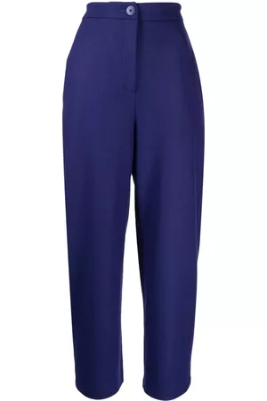 Emporio Armani Women Pants - High-waist cropped trousers