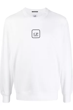 C.P. Company Men Sweatshirts - Logo-print knit sweatshirt
