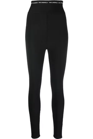 Karl Lagerfeld Women Leggings - Logo-waistband stretch leggings