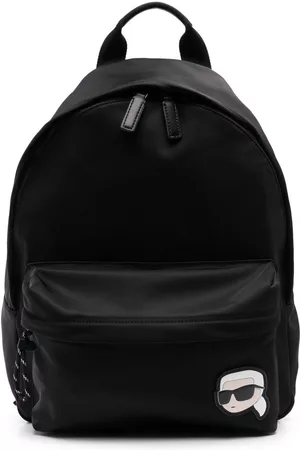 Karl Lagerfeld Men 17 Inch Laptop Bags - K/Ikonik 2.0 Klassik backpack