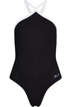 Karl Lagerfeld Women Swimming Costumes - Karl Dna Rib swimsuit