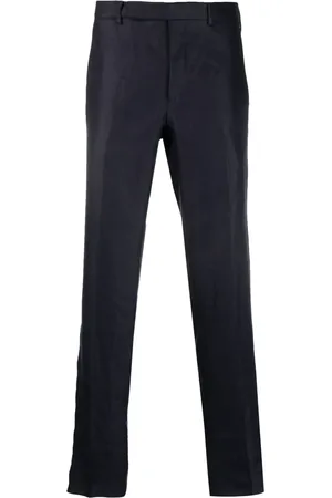 Ermenegildo Zegna Mid-rise straight-leg trousers