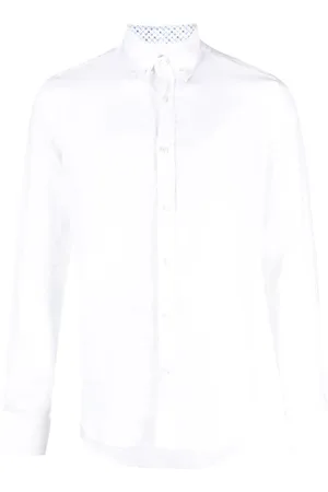 Paul & Shark Long-sleeve linen shirt