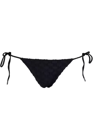 Karl Lagerfeld Women Bikini Bottoms - Monogram-print bikini bottoms