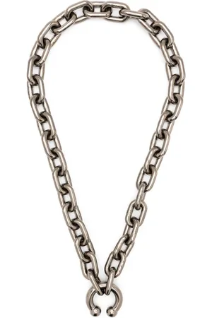 Random Identities Oversized chain-link necklace