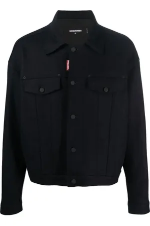 Dsquared2 Logo-patch trucker jacket