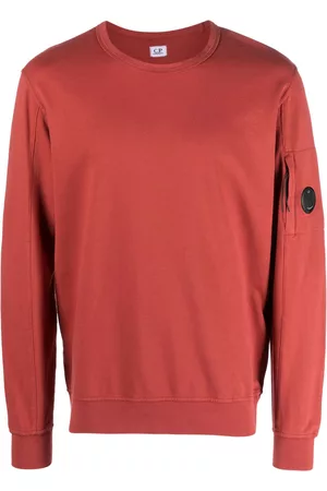 C.P. Company Men Sweatshirts - Sleeve-pocket cotton sweatshirt