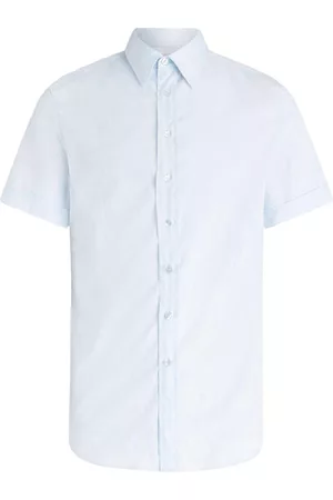 Etro Men Sleeveless Shirts - Button-down poplin shirt