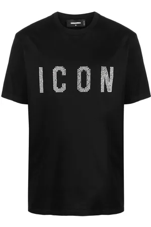Dsquared2 Icon studded T-shirt