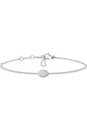 Boucheron 18kt white gold Serpent Bohème diamond XS motif bracelet