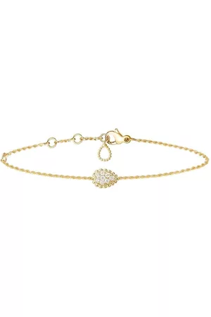 Boucheron Women Diamond Bracelets - 18kt yellow gold Serpent Bohème diamond XS motif bracelet