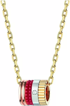 Boucheron Women Necklaces - 18kt gold Quatre Red diamond pendant necklace