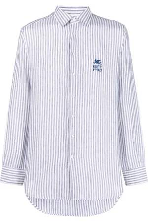 Etro Striped linen shirt