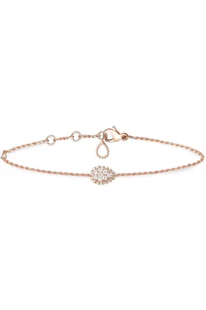Boucheron 18kt rose gold Serpent Bohème diamond XS motif bracelet