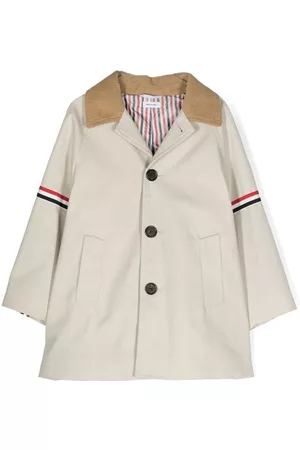 Thom Browne Boys Coats - Button-up coat